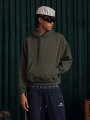 Aelfric Eden Boxy Fit Distressed Washed Hoodie