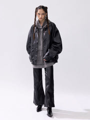 Aelfric Eden Leather Zip Up Jacket