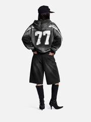 Aelfric Eden Flame Graphic Jorts