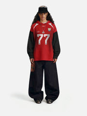 Aelfric Eden 77 Color Blocking Pullover Hoodie