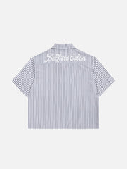 Aelfric Eden Boxy Racing Patch Short Sleeve Shirt