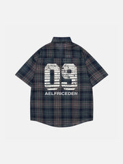 Aelfric Eden Plaid Tie 09 Graphic Shirt