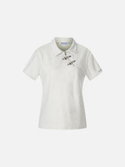 Aelfric Eden Fireman Clasp Polo Tee