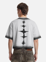 Aelfric Eden Boxy Spray Fade Star Tee