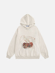Aelfric Eden Cherry Print Pullover Hoodie