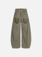 Aelfric Eden Pocket Graphic Baggy Barrel Jeans