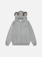 Aelfric Eden Detachable Collar Zip Up Hoodie