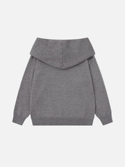 Aelfric Eden Off-The-Shoulder Hooded Sweater