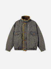 Aelfric Eden Washed Faux Fur Coat