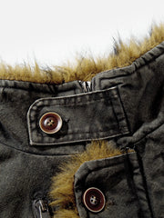 Aelfric Eden Washed Faux Fur Coat