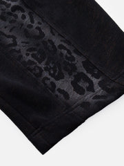 Aelfric Eden Leopard Panel Baggy Sweatpants