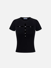 Aelfric Eden Rhinestone Cross Baby Tee
