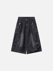 Aelfric Eden Cargo Multi Pocket Longline Jorts