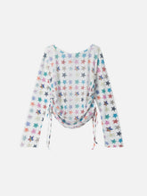 Aelfric Eden Star Ruched Long Sleeve Tee