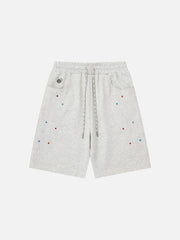 Aelfric Eden Rhinestone Floral Shorts