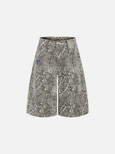 Aelfric Eden Leopard Print Longline Jorts