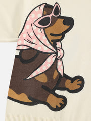 Aelfric Eden Boxy Dachshund Knit Tee