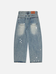 Aelfric Eden Paint Splatter Washed Jeans