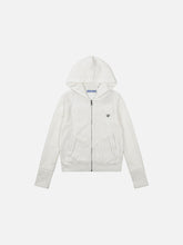 Aelfric Eden Boxy Cable Knit Zip Up Hoodie