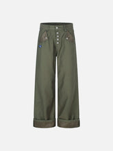 Aelfric Eden Button Pocket Cuffed Pants
