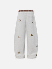 Aelfric Eden Dachshund Double Waist Baggy Barrel Sweatpants