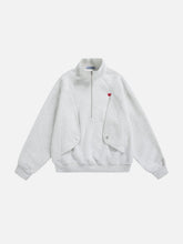 Aelfric Eden Boxy Half Zip Sweatshirt