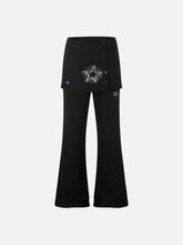 Aelfric Eden Rhinestone Star Skirt Bootcut Pants