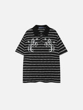 Aelfric Eden Stripe Horse Polo Tee