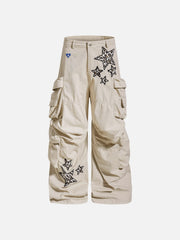 Aelfric Eden Leopard Star Cargo Pants