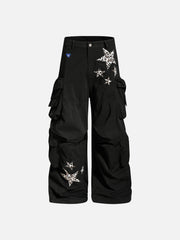 Aelfric Eden Leopard Star Cargo Pants