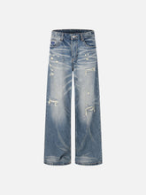 Aelfric Eden Washed Distressed Jeans