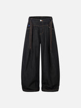 Aelfric Eden Pleated Baggy Barrel Jeans