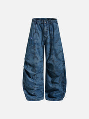 Aelfric Eden CAMO Baggy Barrel Jeans