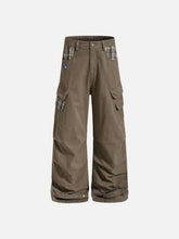 Aelfric Eden Plaid Multi Pocket Cargo Pants