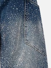 Aelfric Eden Rhinestone Baggy Barrel Jeans