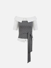 Aelfric Eden Polka Dot Tie Short Sleeve Shirt