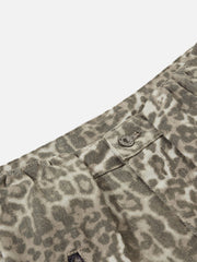 Aelfric Eden Leopard Baggy Barrel Jeans