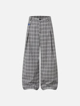 Aelfric Eden Plaid Pleated Baggy Pants