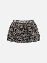 Aelfric Eden Leopard Ruffle Skirt