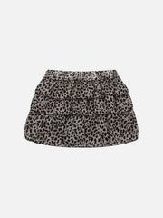 Aelfric Eden Leopard Ruffle Skirt