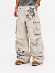 Aelfric Eden Leopard Star Cargo Pants