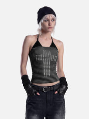 Aelfric Eden Halter Studded Cami Top