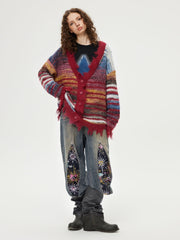 Aelfric Eden Fringe Stripe Cardigan