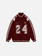 Aelfric Eden 24 Jacquard Zip Up Cardigan