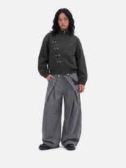 Aelfric Eden Double Waist Pleated Baggy Pants