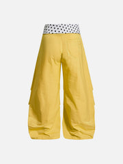 Aelfric Eden Polka Dot Waist Baggy Barrel Pants