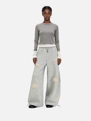 Aelfric Eden Star Applique Baggy Barrel Sweatpants