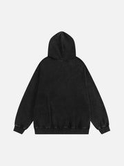 Aelfric Eden Oversized Abstraction Graphic Hoodie