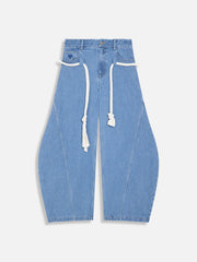 Aelfric Eden Super Baggy Drawstring Waist Jeans