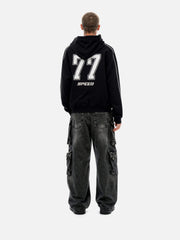Aelfric Eden Oversized Applique 77 Pullover Hoodie